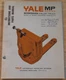 YALE MP SERIES 4000 6000 LB TRUCK PALLET JACK INSTRUCTION & PARTS MANUAL BOOK