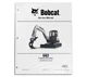Bobcat E42 Compact Excavator Service Manual Repair Book - # 6990716