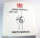 Original TEREX MP60 All Terrain Crane Self Propelled Boom Lift Parts Manual