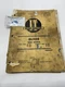Shop Manual for I&T and Oliver 1550 1600 1650