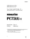 Komatsu PC75UU-1 Hydraulic Excavator Service Manual