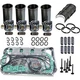 For ISUZU Engine Kobelco SK75SR SK70SR-2 Excavator New 4LE2 Overhaul Rebuild Kit
