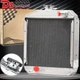 2Row Aluminum Radiator Fit Yanmar YM1401 YM1510 YM1502 121462-44500/121454-44500