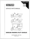 2001 EZGO E Z GO Gas Powered Utility Cart Service, parts Manual 182 pages