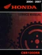 2004-2007  CBR1000RR Service Shop Repair Manual Remanufactured