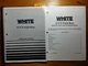 WFE White 4-175 Field Boss Tractor Owner Operator Manual + Service Specification