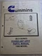 Cummins B3.9 Series Power Unit Upfit Parts Manual 1998 Model
