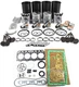 Overhaul Rebuild Kit for Komatsu Engine 4D95 4D95S-W-1 4D95S-1  Dozer D21P-6 