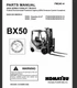 Komatsu FG32HTUS-16 FG32HTLS-16 FG35AHT-16 Forklift Parts Catalog Manual PDF
