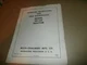 Vntg Allis Chalmers HD 21P Tractor Operating Maintenance Manual