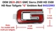 OEM 2020-2025 GMC Sierra 2500 HD 3500 HD Rear Tailgate G Emblem Red 84322993
