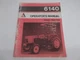 Operator's Manual for Allis-Chalmers 6140 Diesel Tractor