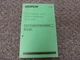 Caterpillar Cat C-10 C-12 C-15 Truck Engine Owner Operator Maintenance Manual