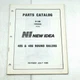 New Idea Model 485 486 Round Baler Parts Manual