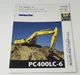 Komatsu PC400LC-6 Hydraulic Excavator Sales Dealer Brochure Catalog Specs