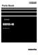 Komatsu S6D155-4B Engine Parts Catalog Manual SN 10016-UP