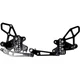Vortex Adjustable Rear Set - Black RS510K SUZUKI GSX-R1000 2005-2006 Rearset