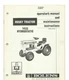 BOLENS 1455 198-02 HUSKY HYDRO TRACTOR OWNERS MANUAL COMB BOUND GLOSS COVERS