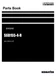 Komatsu S6D155-4-R Engine Parts Catalog Manual SN 10014-UP