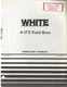 White 4-175 Field Boss Tractor Operator's Manual