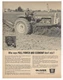 1963 Oliver Tractor Ad: Model 1800 w. Hydra Power Drive - Closeup of Dashboard