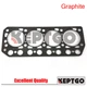 Head Gasket for Mitsubishi K4D MT2001 MT2201 MT670 MT670D Satoh S670 Graphite