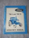 Ford TW-5 TW-15 Tractor Operators Manual.