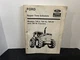 Ford TW-5 TW-15 TW-25 TW-35 Tractors Repair Time Schedule 