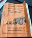 Allis-Chalmers WD-52 and WD-53 Pick-up Plows, Operating and Repair Instructions