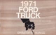 1971 Ford Heavy Truck Owners Manual C CT L LN LNT LT W WT 800 900 8000 9000