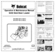 Bobcat S250 Skidsteer Operation Manual PDF