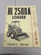 Gehl Hl 2500A Skidsteer Loader Owner Operators Manual Maintenance