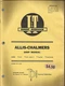 I&T ALLIS-CHALMERS SHOP MANUAL MODEL:D-21,D-21 SERIES II, TWO-TEN, TWO-TWENTY