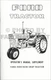Ford 4000 Row Crop Tractor Owners Manual Supplement 1965-1966-1967-1968-1975