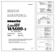 Komatsu WA600-3 Avance Wheel Loader Workshop Manual SN 50363 and UP PDF