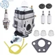 MC43E MC43CE For Earthquake E43 E43WC E43CE Auger MC43 300486 Carburetor Kit