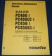 KOMATSU PC400-7 PC450-7 PC450LC-7 EXCAVATOR OPERATION & MAINTENANCE BOOK MANUAL
