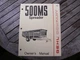 Gehl 500MS Spreader Owners Operators Manual Guide Book West Bend WI