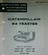 Caterpillar Diesel D4 Tractor Lubrication & Maintenance Manual 72pg 78A1-UP 