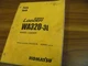 Komatsu Avance Loader WA320-3L Wheel Loader Parts Catalog Manual A30001-Up