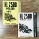 Gehl HL 2500 Hydra Cat Skid Steer Loader Parts Operators Service Manual