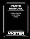 Hyster CHALLENGER H135-155XL 11/2013 Forklift Parts Manual Catalog Diagram Book