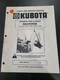 KUBOTA 4540 & 4540A PARTS AND SERVICE MANUAL 70000-70275