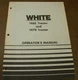 White 1465 and 1470 Tractor Operators Owners Maintenance Manual Original WFE