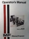 Massey Ferguson MF 14 Garden Tractor Snow Thrower MF-520 Implement Owners Manual