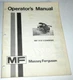 Massey Ferguson MF 410 Combine Operators/Owners Manual 1-78 ORIGINAL!