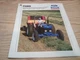 Ford 32 to 62 PTO hp 30 Series 3230 3430 3930 4630 5030 Utility Tractor Brochure