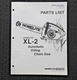 GENUINE HOMELITE MODEL XL-2 XL2 CHAINSAW PARTS LIST CATALOG MANUAL ORIGINAL