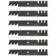 (6) Mulch Blades Fits Ferris Zero Turn Mower Deck 48'' - IS1000Z IS1500Z IS600Z