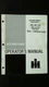 International Cub Cadet Operator's Manual for 1000 1200 1250 1450 1650 Tractors